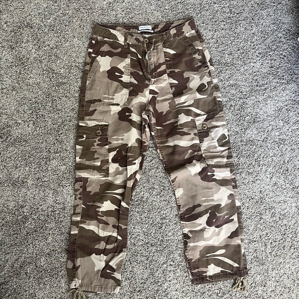 Urban Outfitters Brown Camouflage Cargo Pants